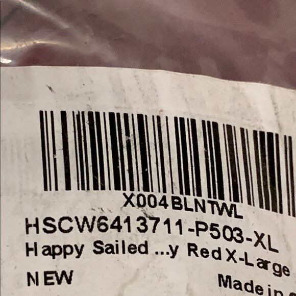 Amazon Red Wrap Jumpsuit with Ruched Details NWT/Very soft/comfy - Picture 11 of 11